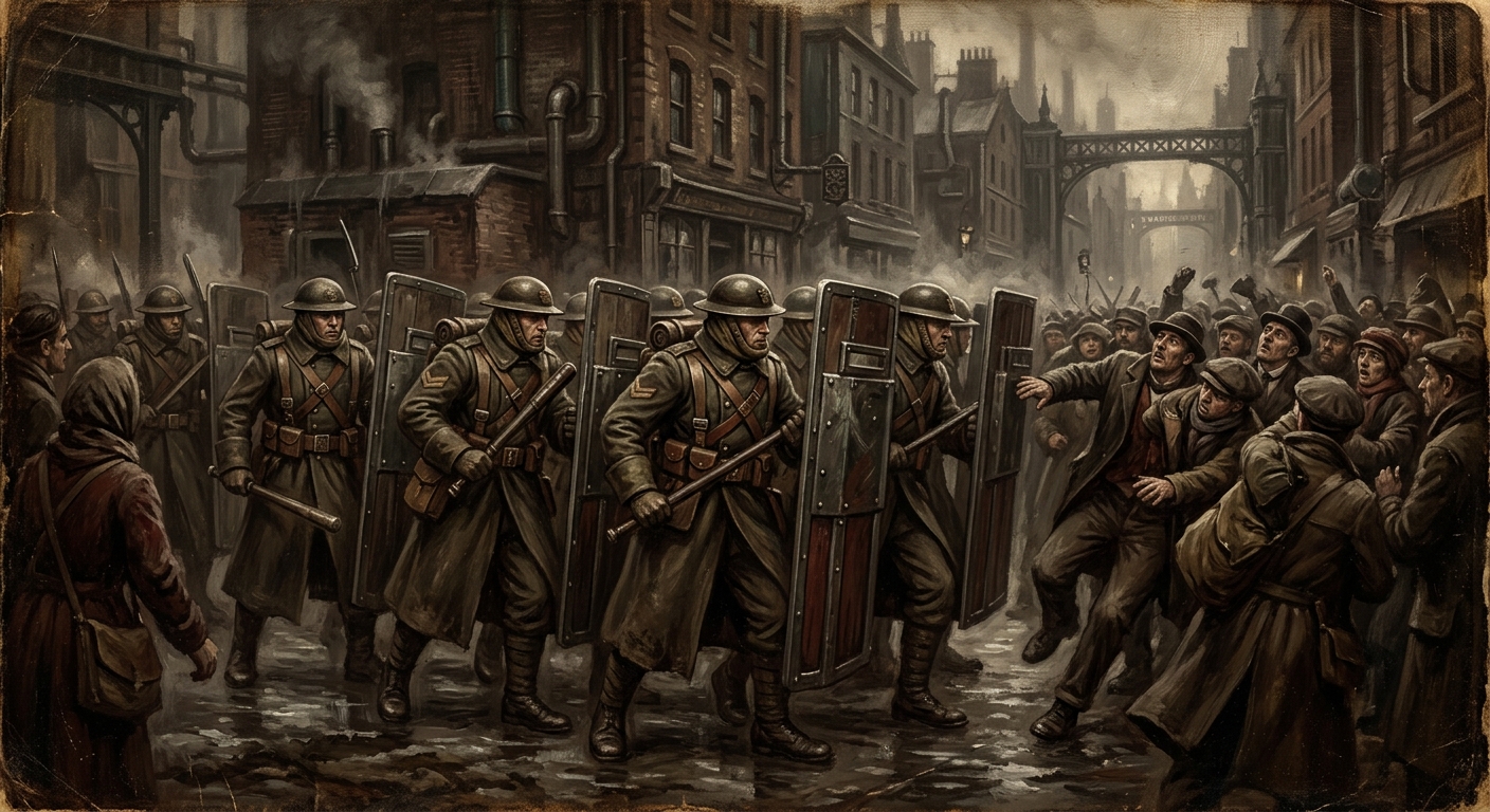 Iron Wedges — Iron Wedges, rendered as oil-painting.