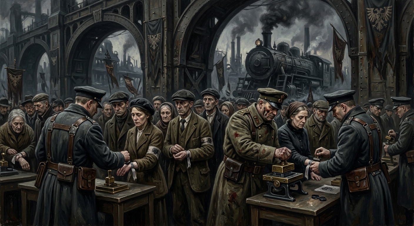 Receipt Reform A.S. 138 — Receipt Reform A.S. 138, rendered as oil-painting.