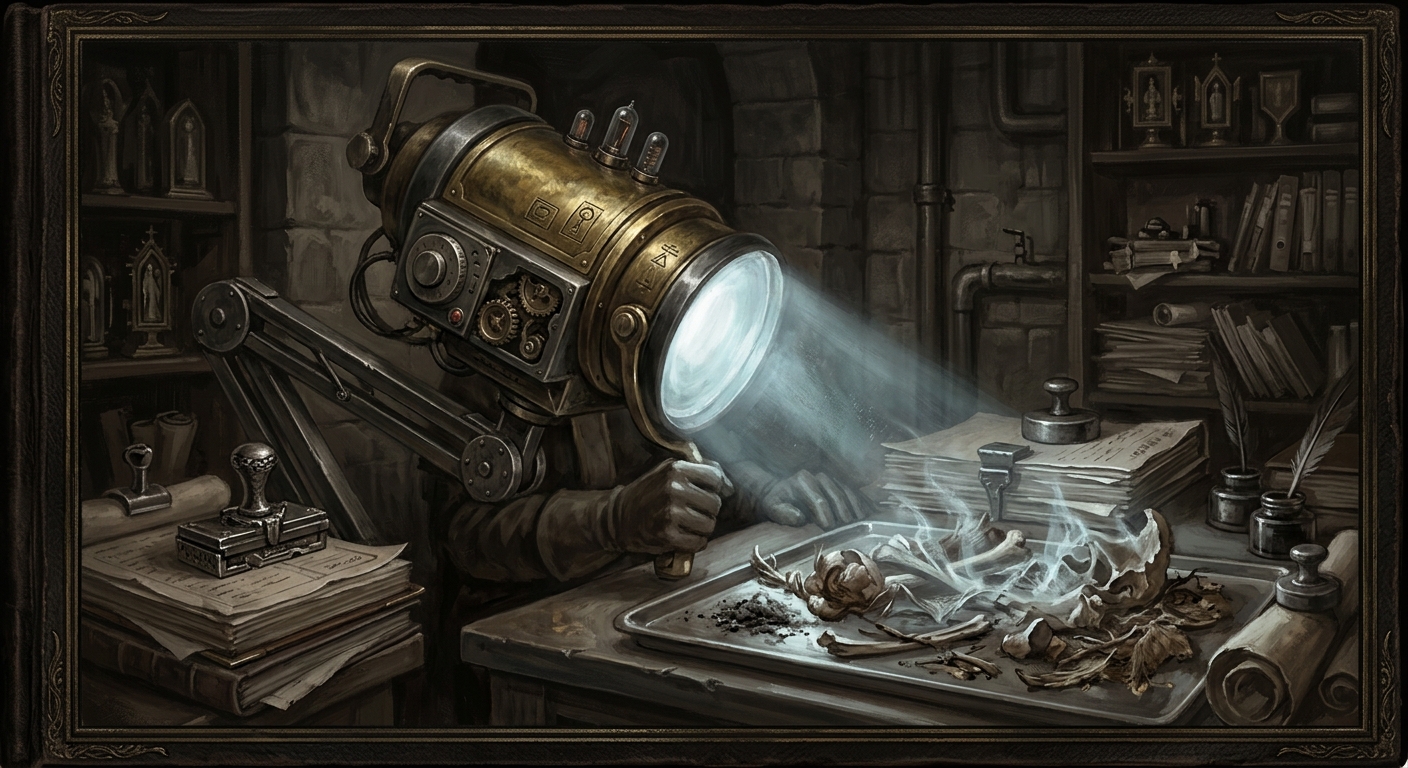 Blessing Lamp — Blessing Lamp, rendered as oil-painting.