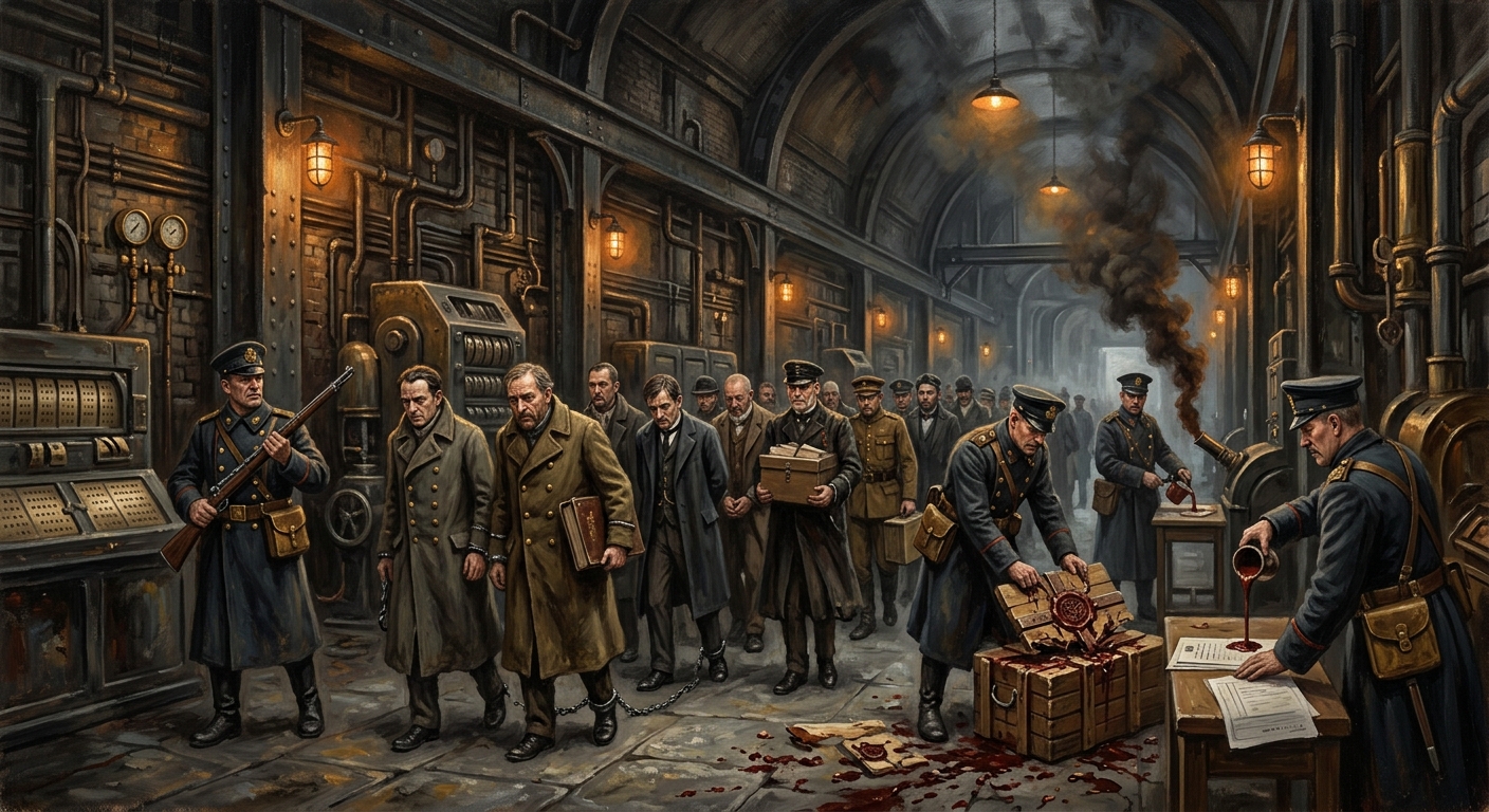 Seal Theft Scandals A.S. 158 — Seal Theft Scandals A.S. 158, rendered as oil-painting.