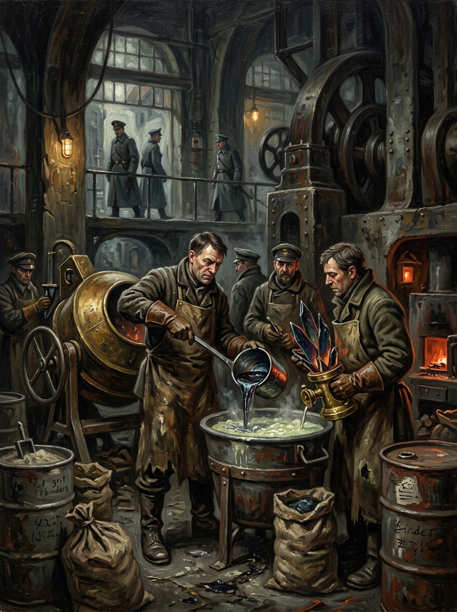 Additive Heretics — Additive Heretics, rendered as oil-painting.