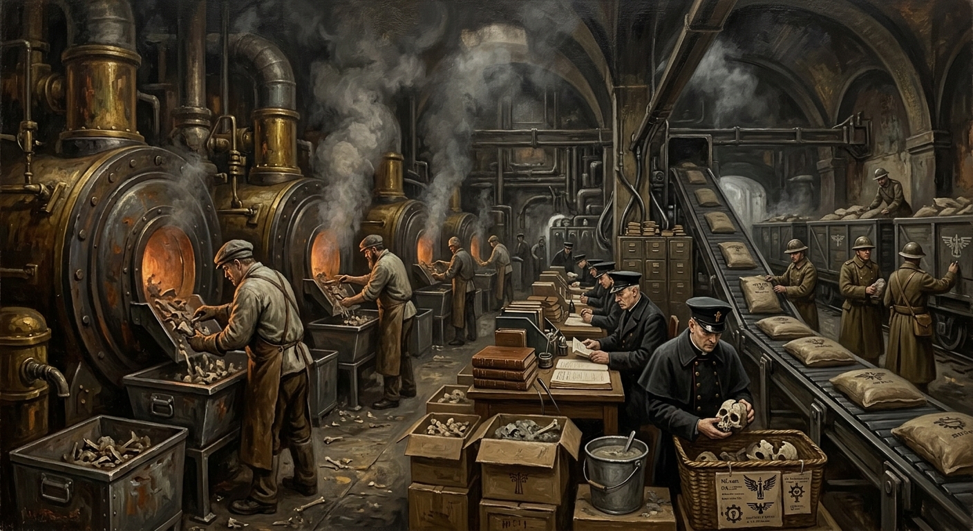 Saint-Bone Melting Acts A.S. 96 — Saint-Bone Melting Acts A.S. 96, rendered as oil-painting.