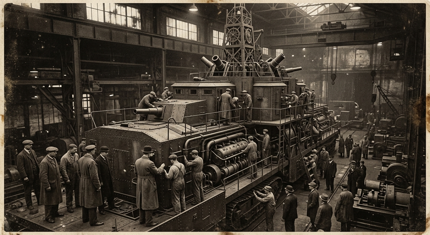 Pilgrim's Ladder — On the Commission of A.S. 110, rendered as photograph.