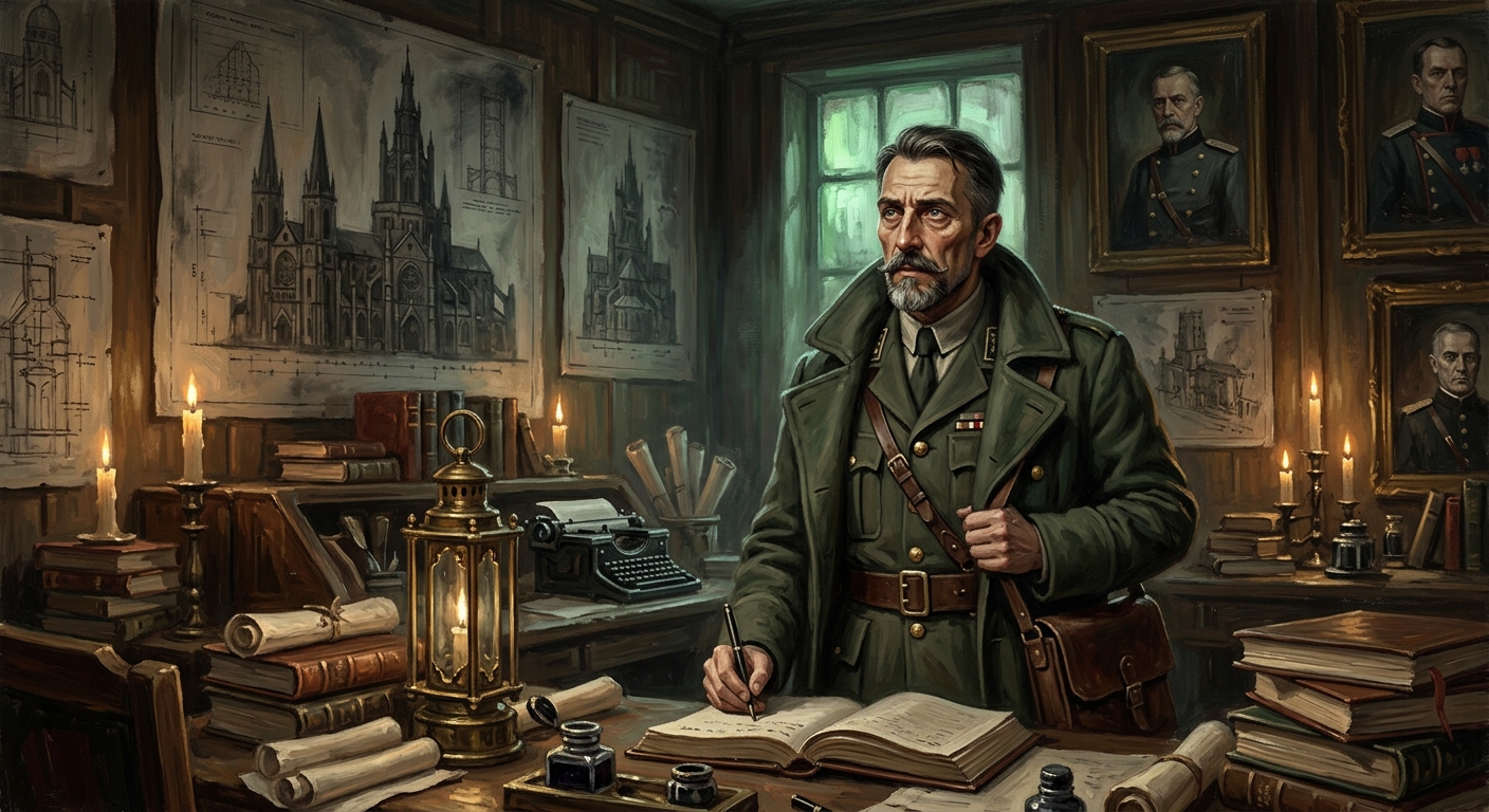 Arno Kett — Arno Kett, rendered as oil-painting.
