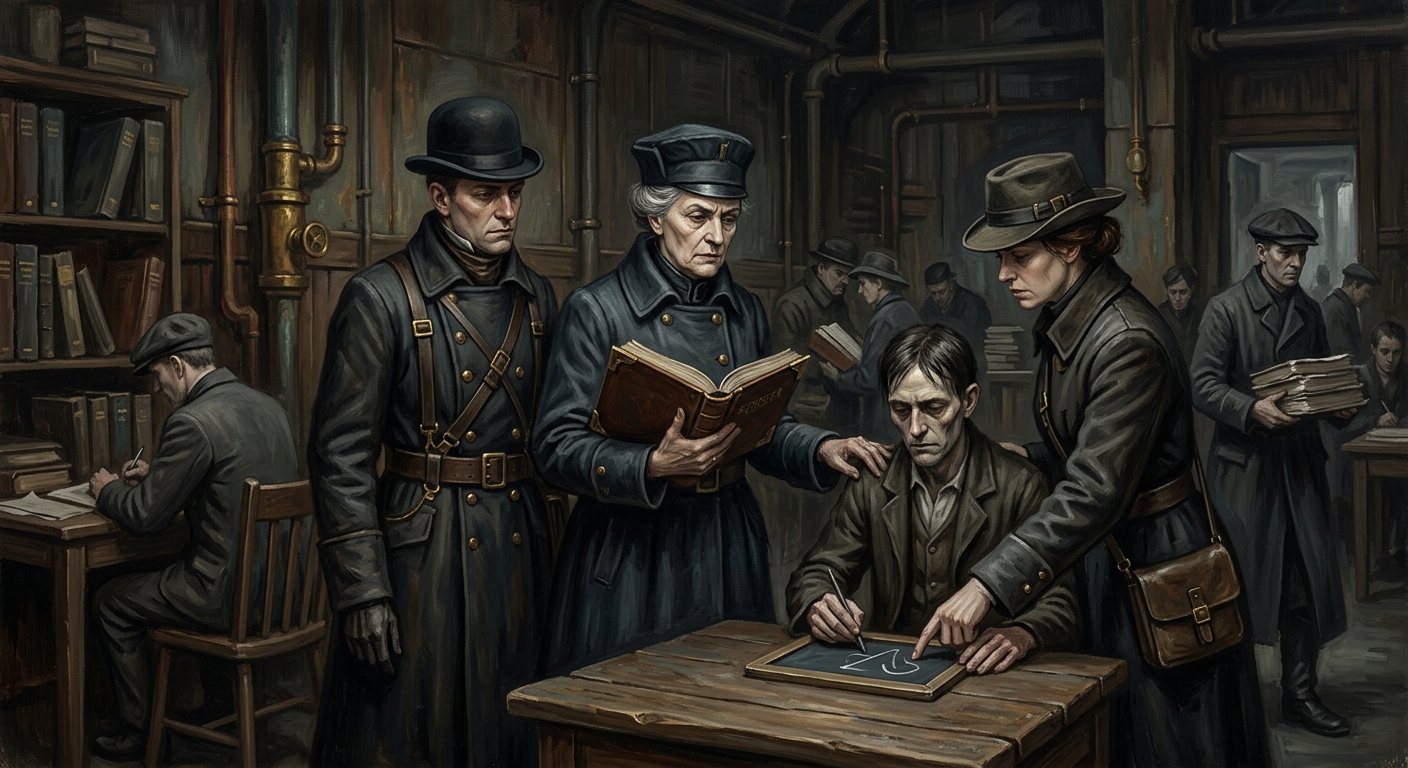 Null Catechists — Null Catechists, rendered as oil-painting.