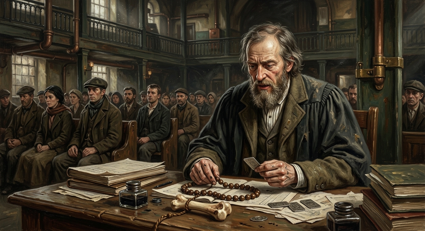 Blessed Edrin of the Count — Blessed Edrin of the Count, rendered as oil-painting.