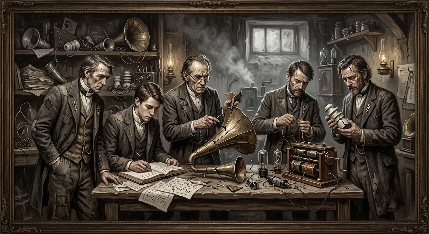 Signal Methodists — Signal Methodists, rendered as oil-painting.