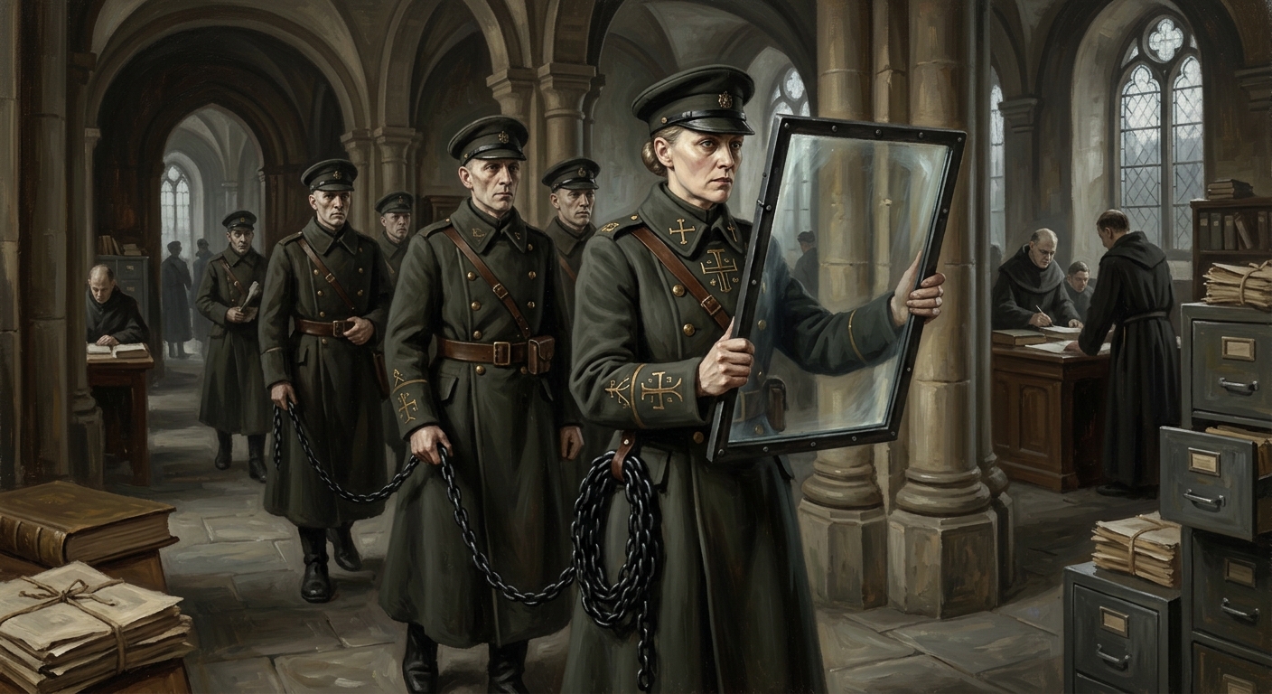 Glass-Canons — Glass-Canons, rendered as oil-painting.