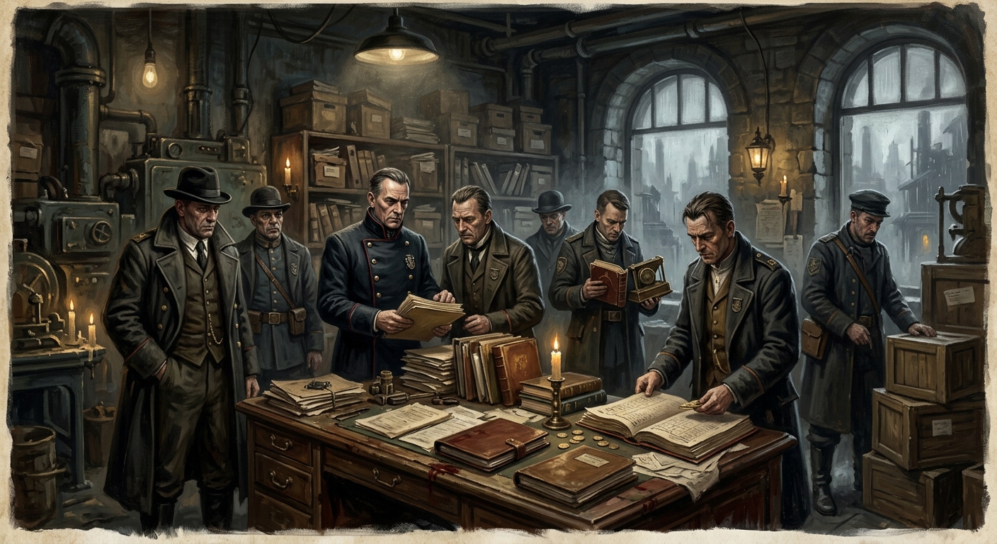 Inquisitor Shadow Crew — Inquisitor Shadow Crew, rendered as oil-painting.