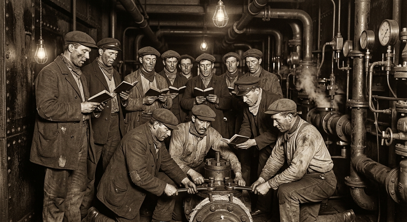 Gasket Hymn Reform — On the Furrow of Pest, rendered as photograph.
