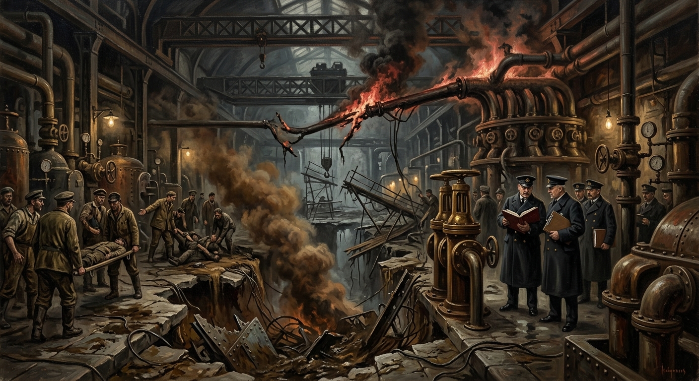 Furrow of Pest — Furrow of Pest, rendered as oil-painting.