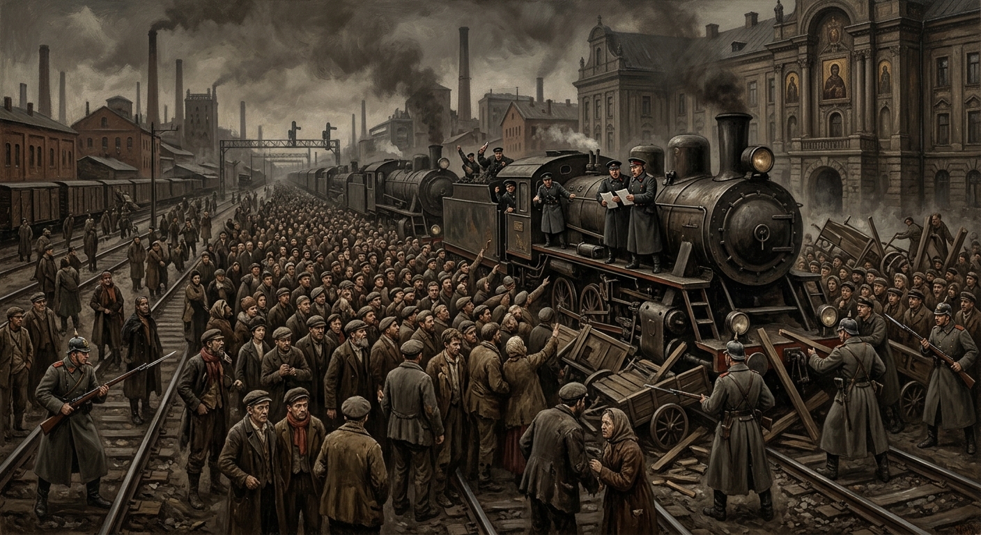Praga Ration Disturbance — Praga Ration Disturbance, rendered as oil-painting.