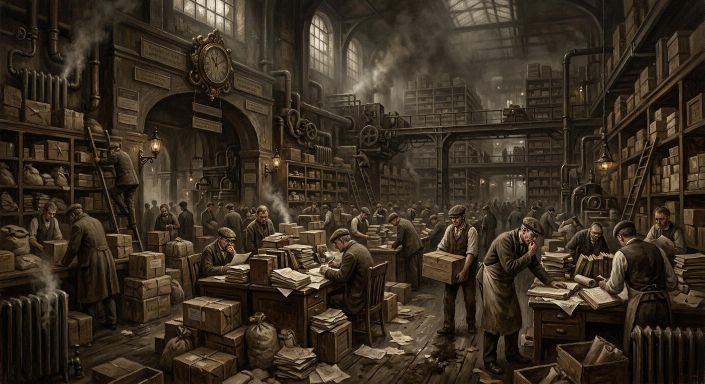 Munich Provisorium — Munich Provisorium, rendered as oil-painting.