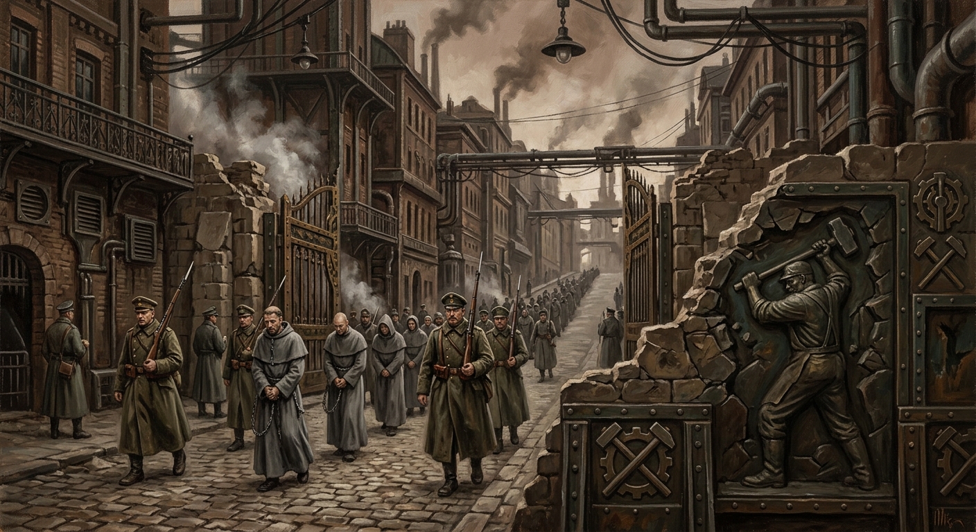 Via Stahlhand — Via Stahlhand, rendered as oil-painting.