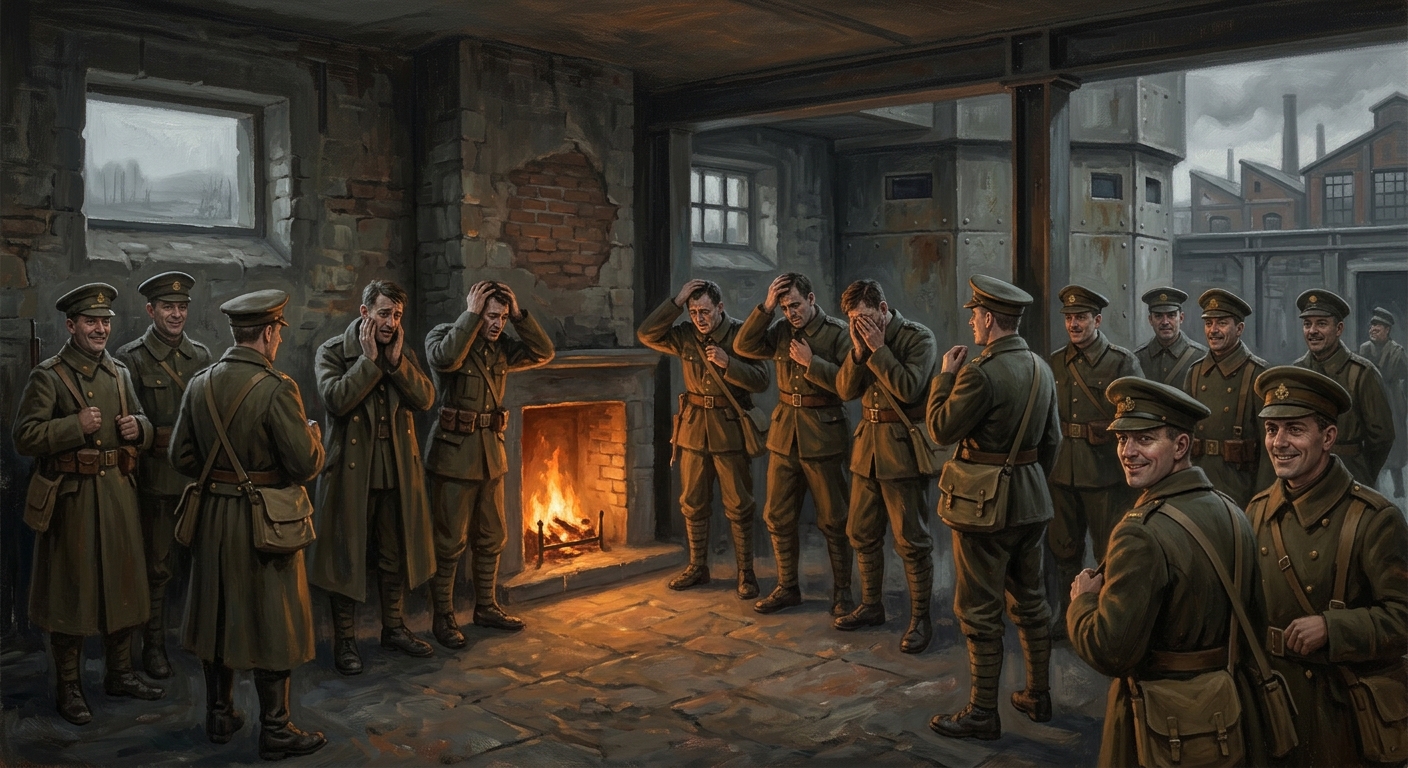 Outpost Eleven-West Incident — Outpost Eleven-West Incident, rendered as oil-painting.