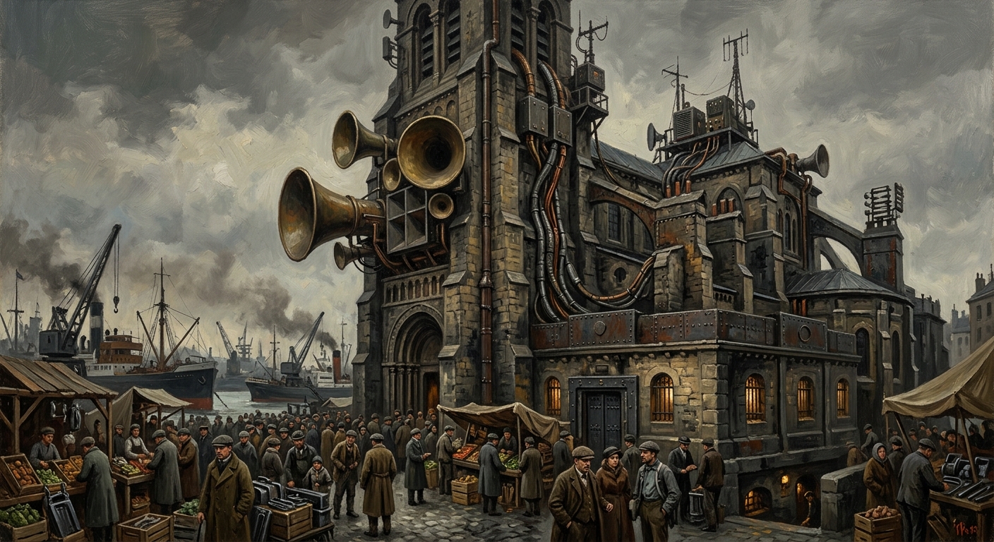 Cathedral of Saint-Victor — Cathedral of Saint-Victor, rendered as oil-painting.