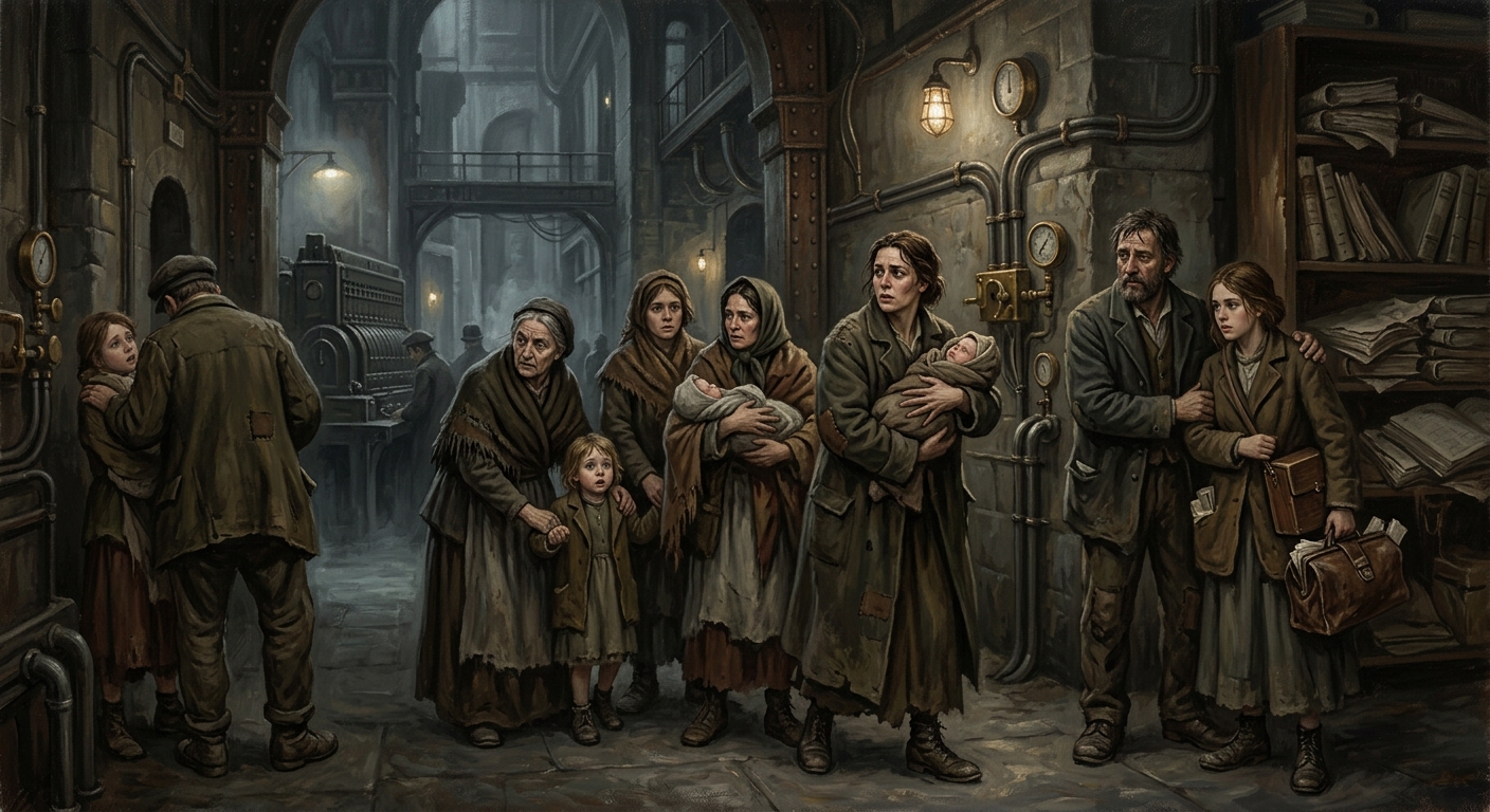 The Pale Kin — The Pale Kin, rendered as oil-painting.
