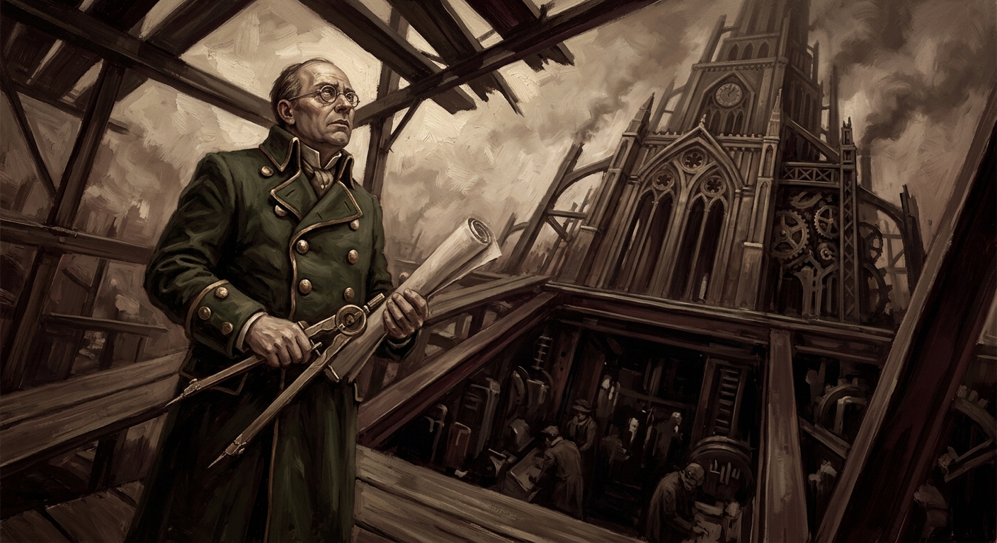 Matthias Kammler — Matthias Kammler, rendered as oil-painting.
