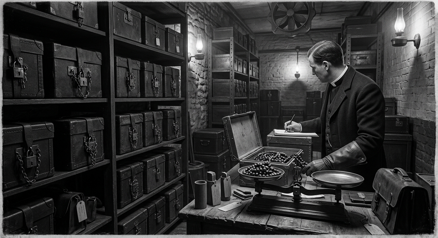 The Bead Vault — On the Cases and Their Discipline, rendered as photograph.