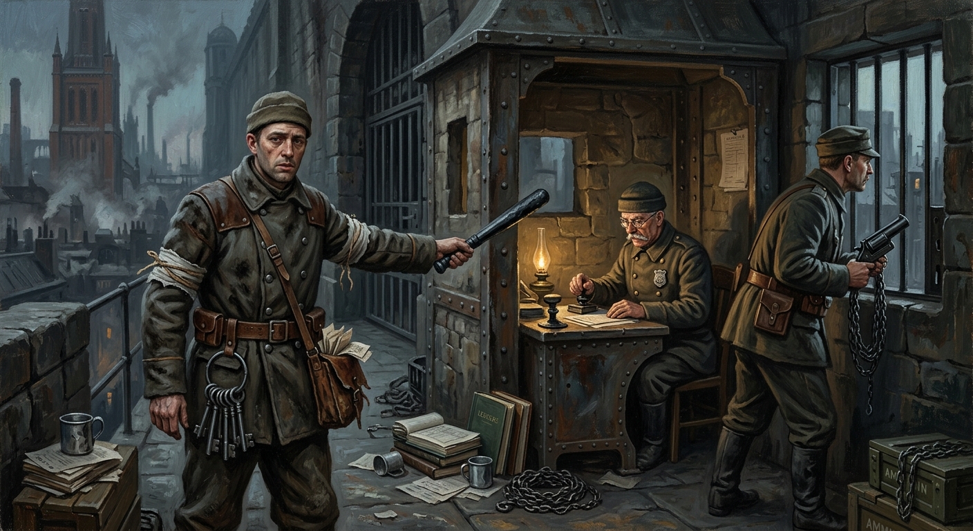 Outer Watch Post — Outer Watch Post, rendered as oil-painting.