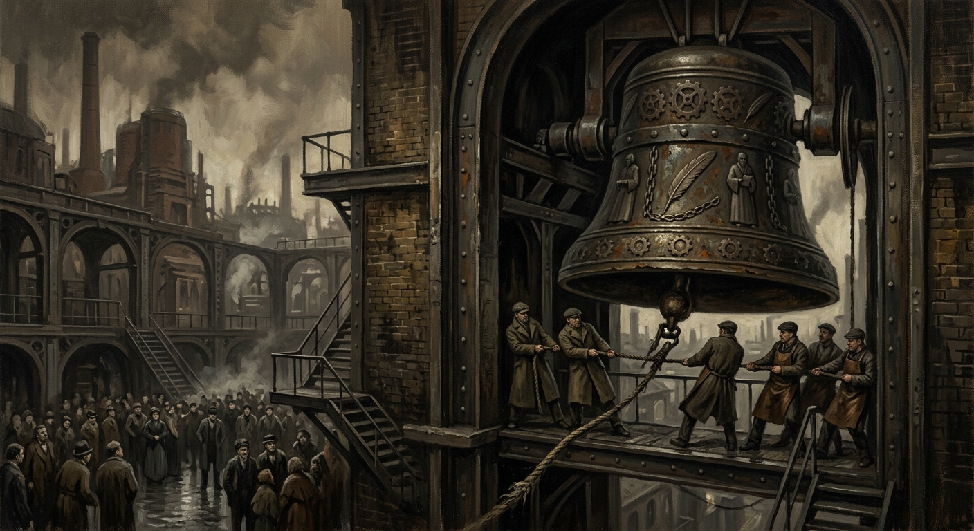 The Leviathan — The Leviathan, rendered as oil-painting.