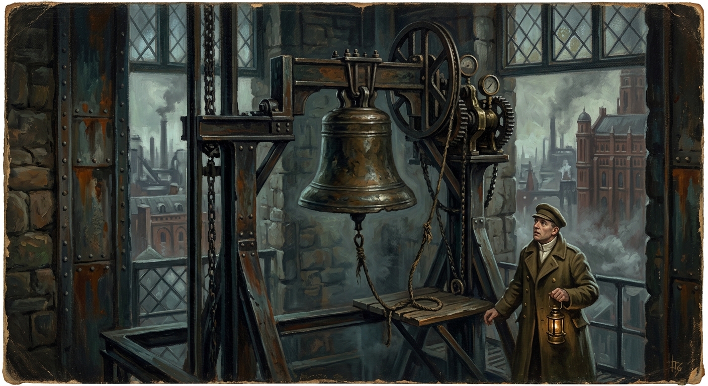 Bell 7-C / The Whisper — Bell 7-C / The Whisper, rendered as oil-painting.