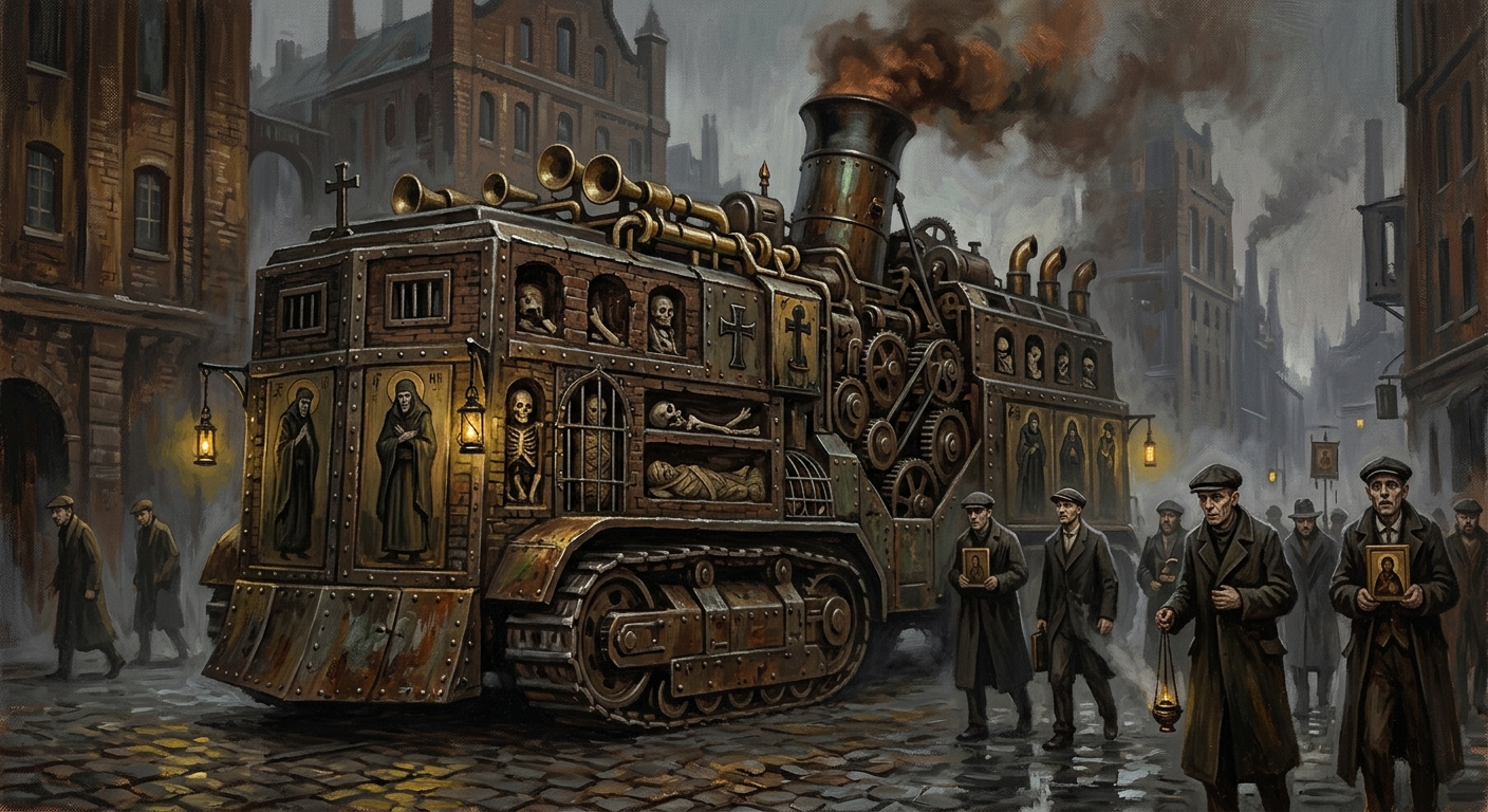 Catacomb-Carrier — Catacomb-Carrier, rendered as oil-painting.