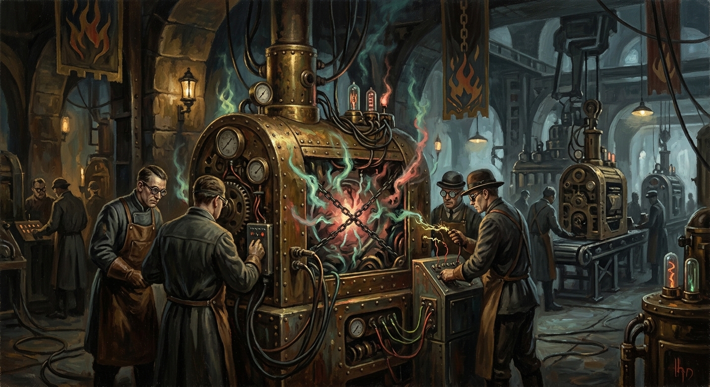 Order of the Shackled Flame — Order of the Shackled Flame, rendered as oil-painting.