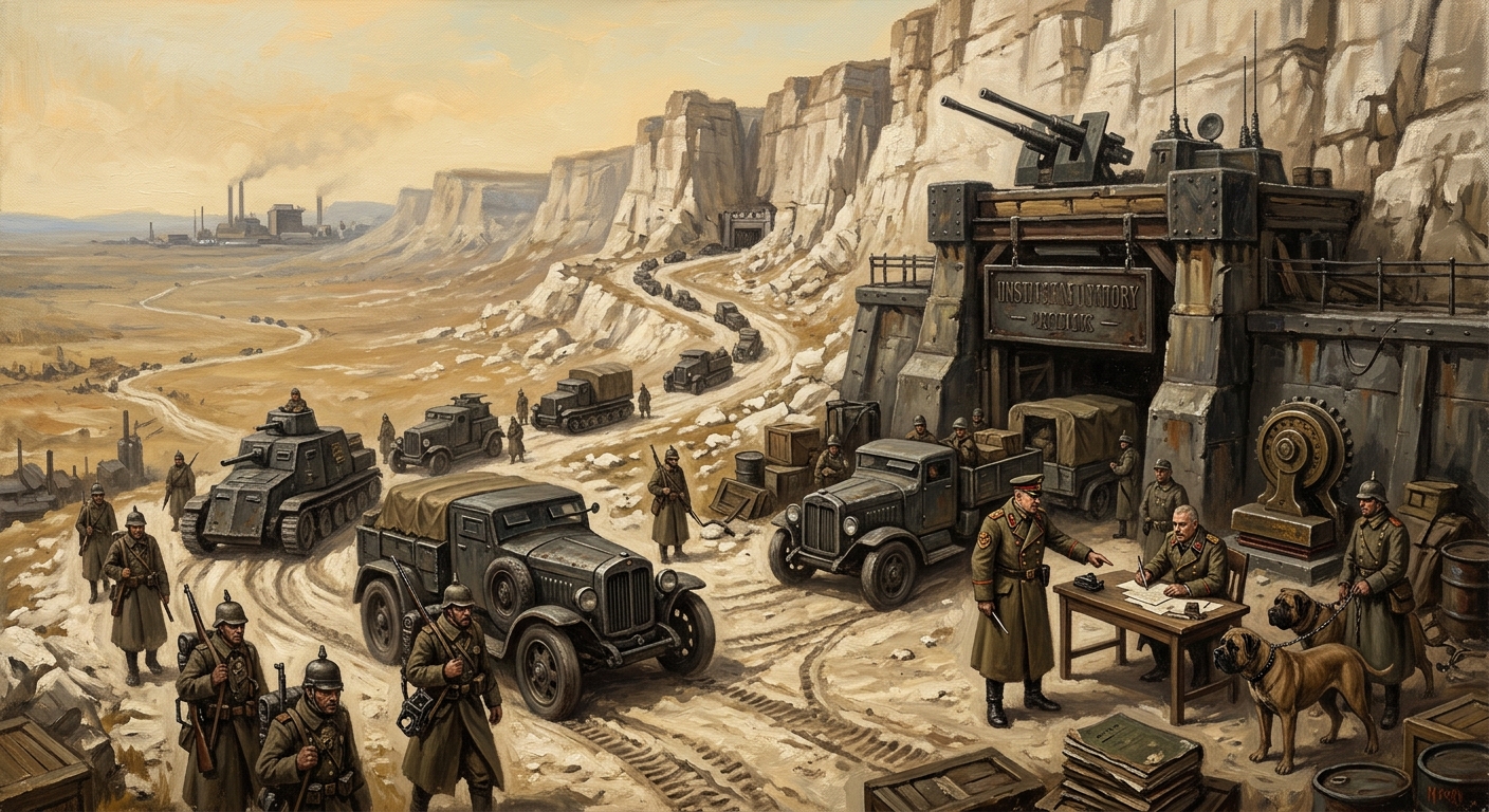 The Macedon Escarpments — The Macedon Escarpments, rendered as oil-painting.