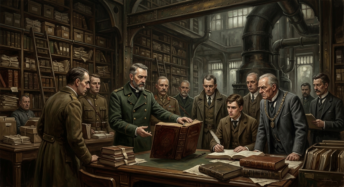 Oratio Oblitterans — Oratio Oblitterans, rendered as oil-painting.