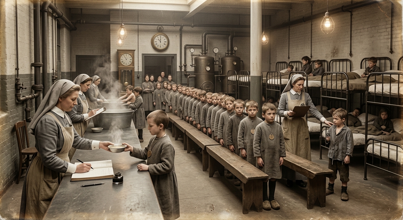 The Orphanarium — On Administrative Recovery, rendered as photograph.