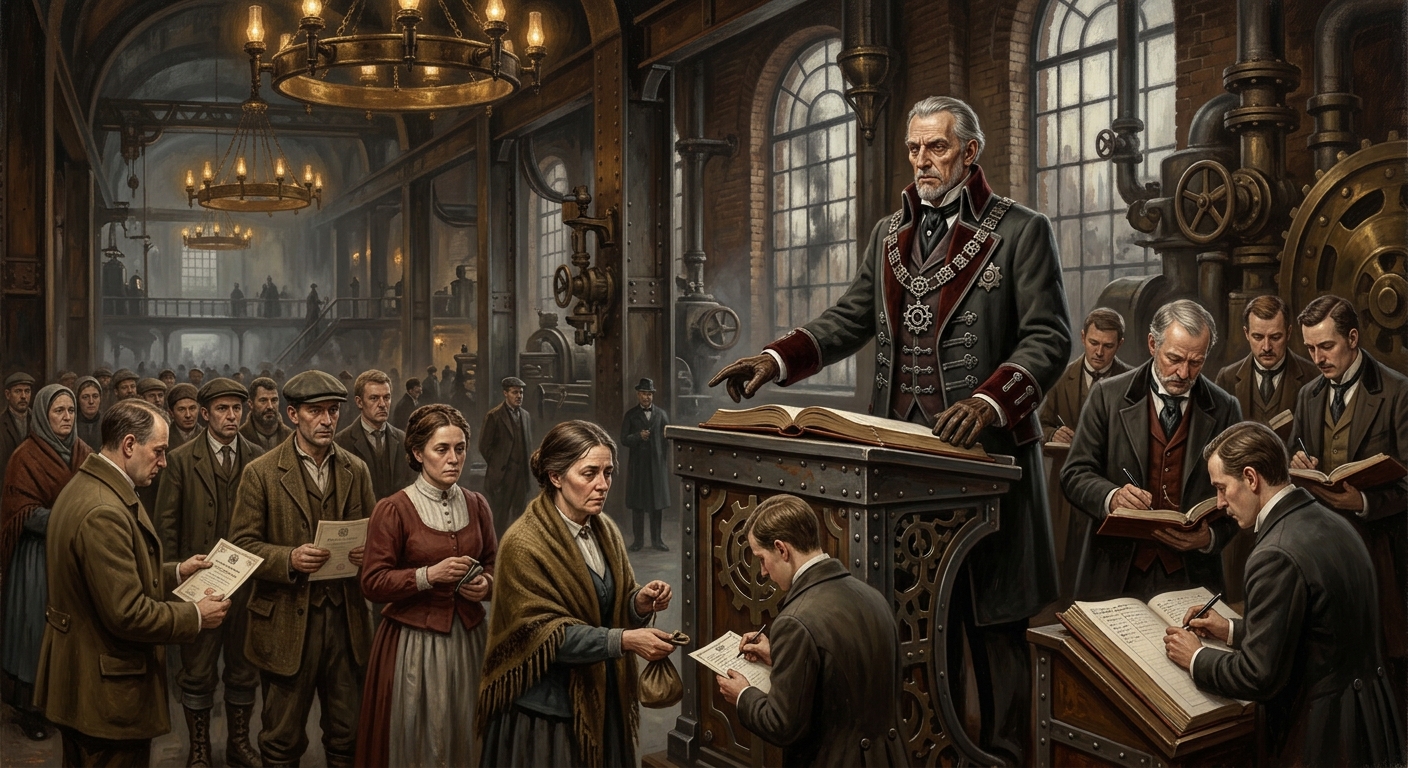 The Twelfth Amendment — The Twelfth Amendment, rendered as oil-painting.