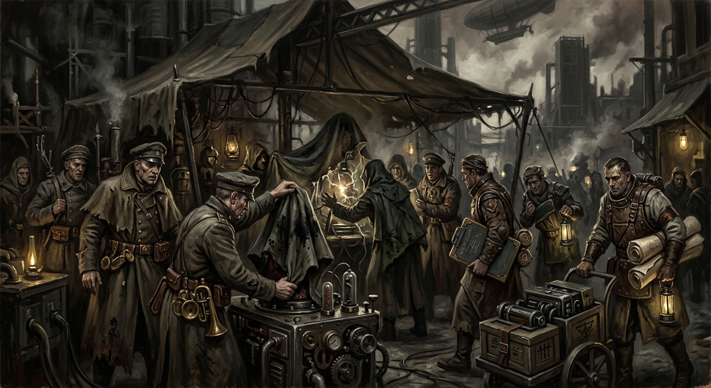 The Sibiu Anomaly — The Sibiu Anomaly, rendered as oil-painting.