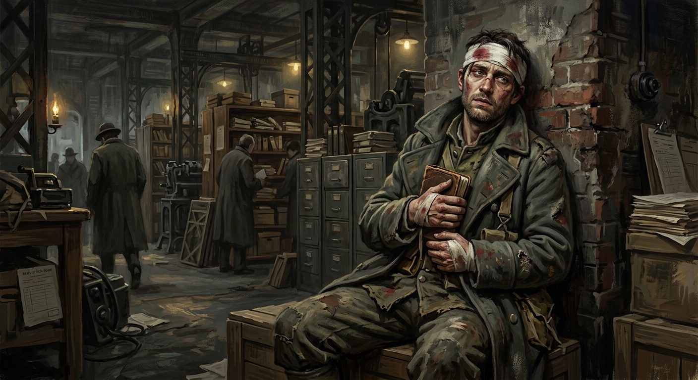 Corentin Madec — Corentin Madec, rendered as oil-painting.