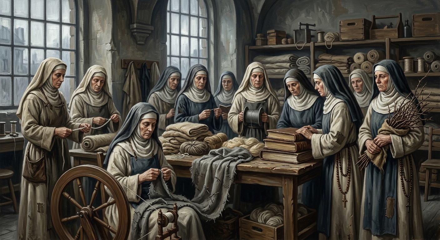 The Order of the Blessed Thorn — The Order of the Blessed Thorn, rendered as oil-painting.