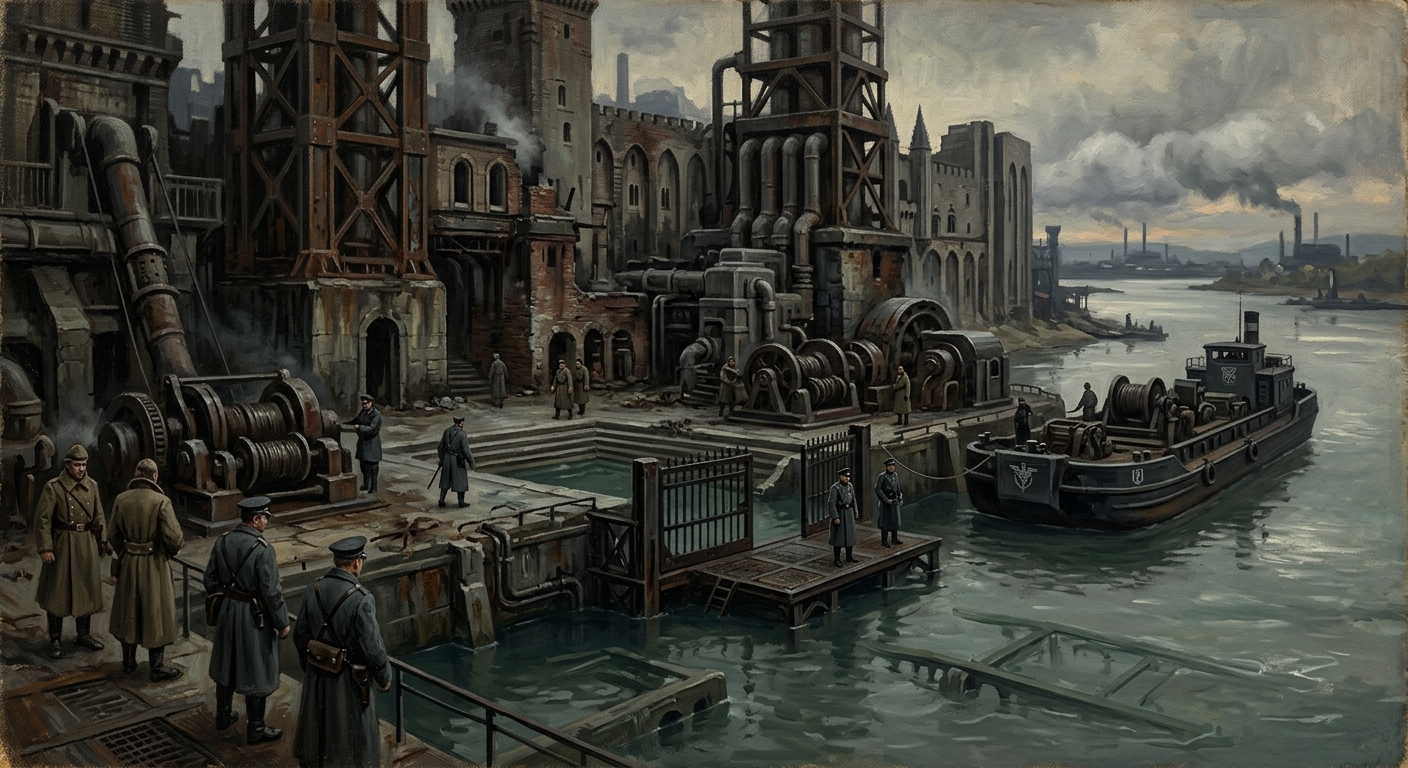 Avignon — Avignon, rendered as oil-painting.