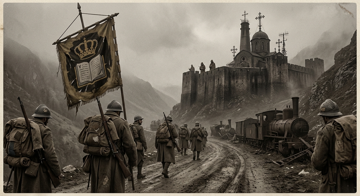 The Balkans — On the Old Roads and Older Quarrels, rendered as photograph.