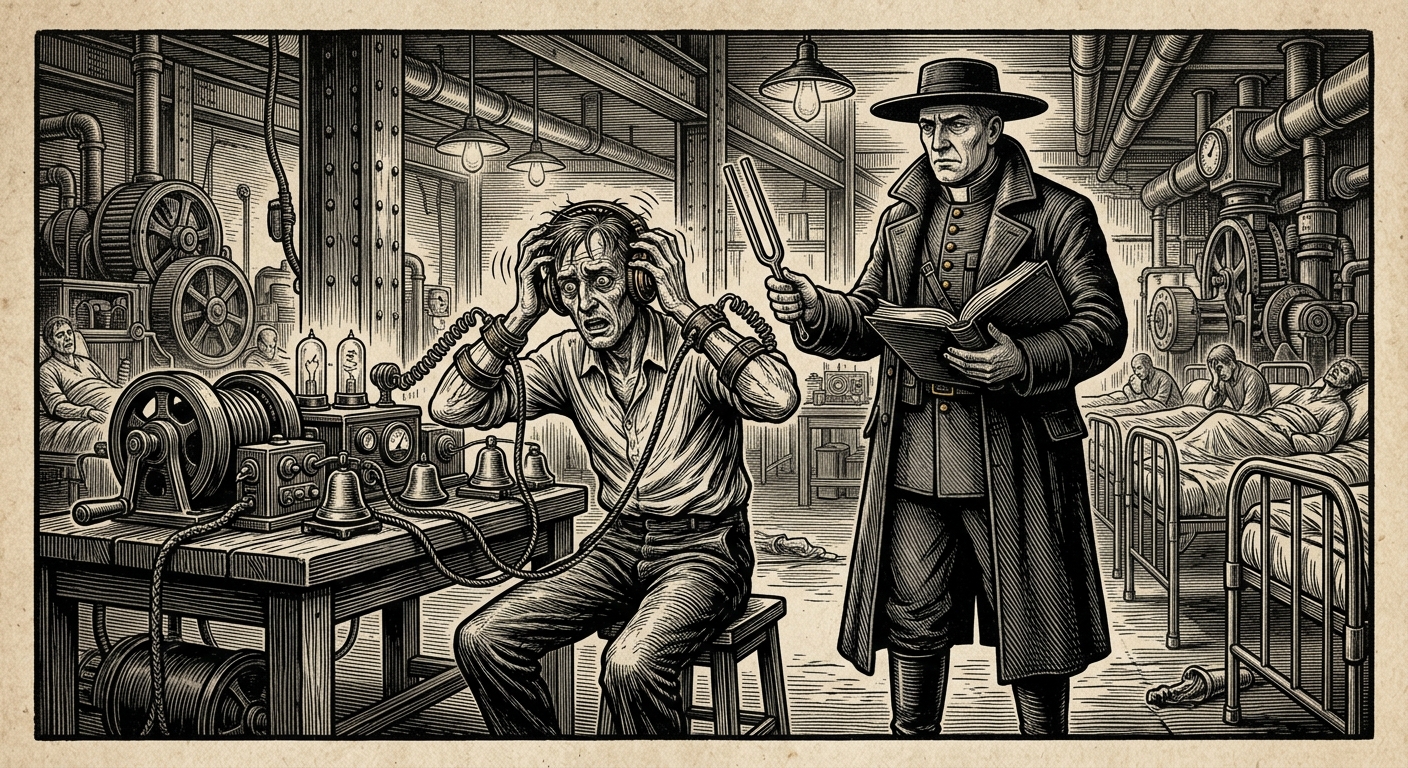 Bell-sickness — On Category Two, and the Shipka Bellwarden, rendered as woodcut.