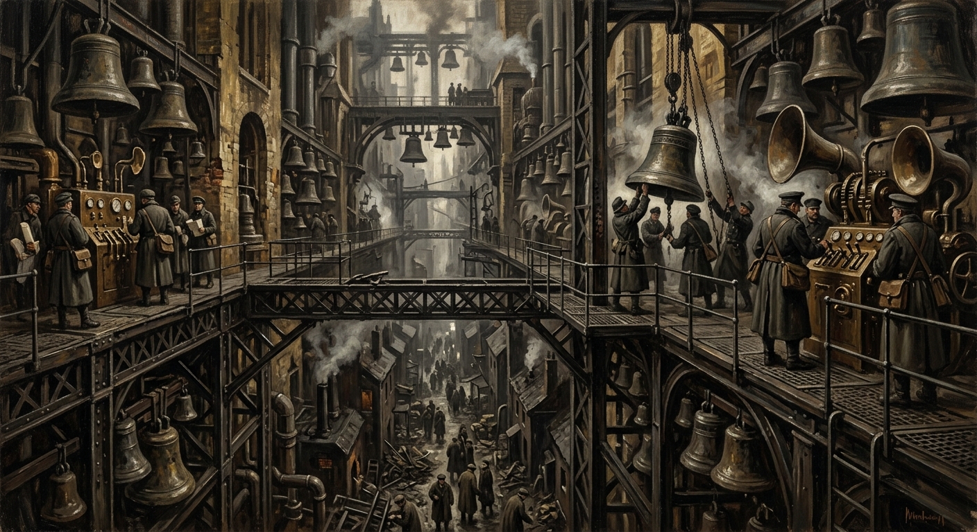 Bellways — Bellways, rendered as oil-painting.