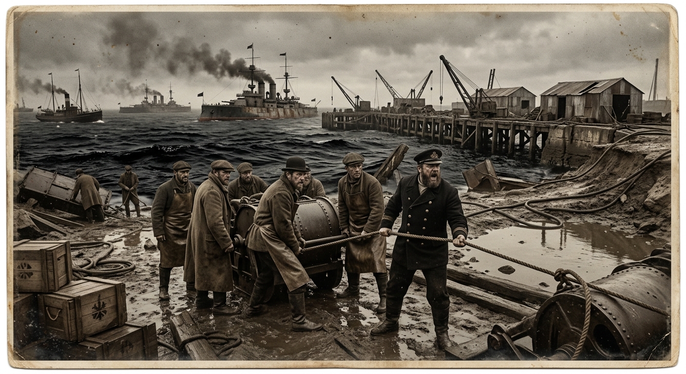Black Sea — On the Shore That Refuses Stability, rendered as photograph.