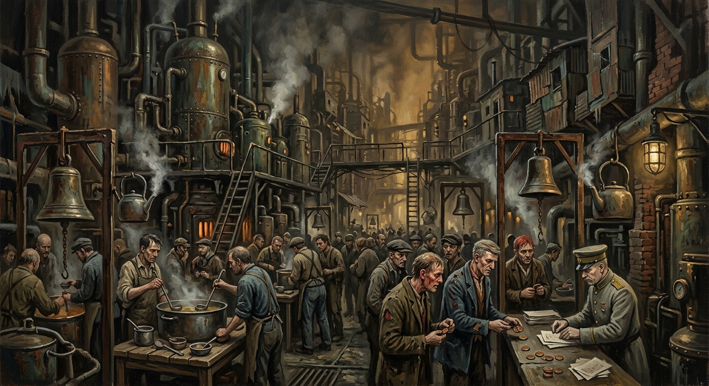 Boiler Commons — Boiler Commons, rendered as oil-painting.