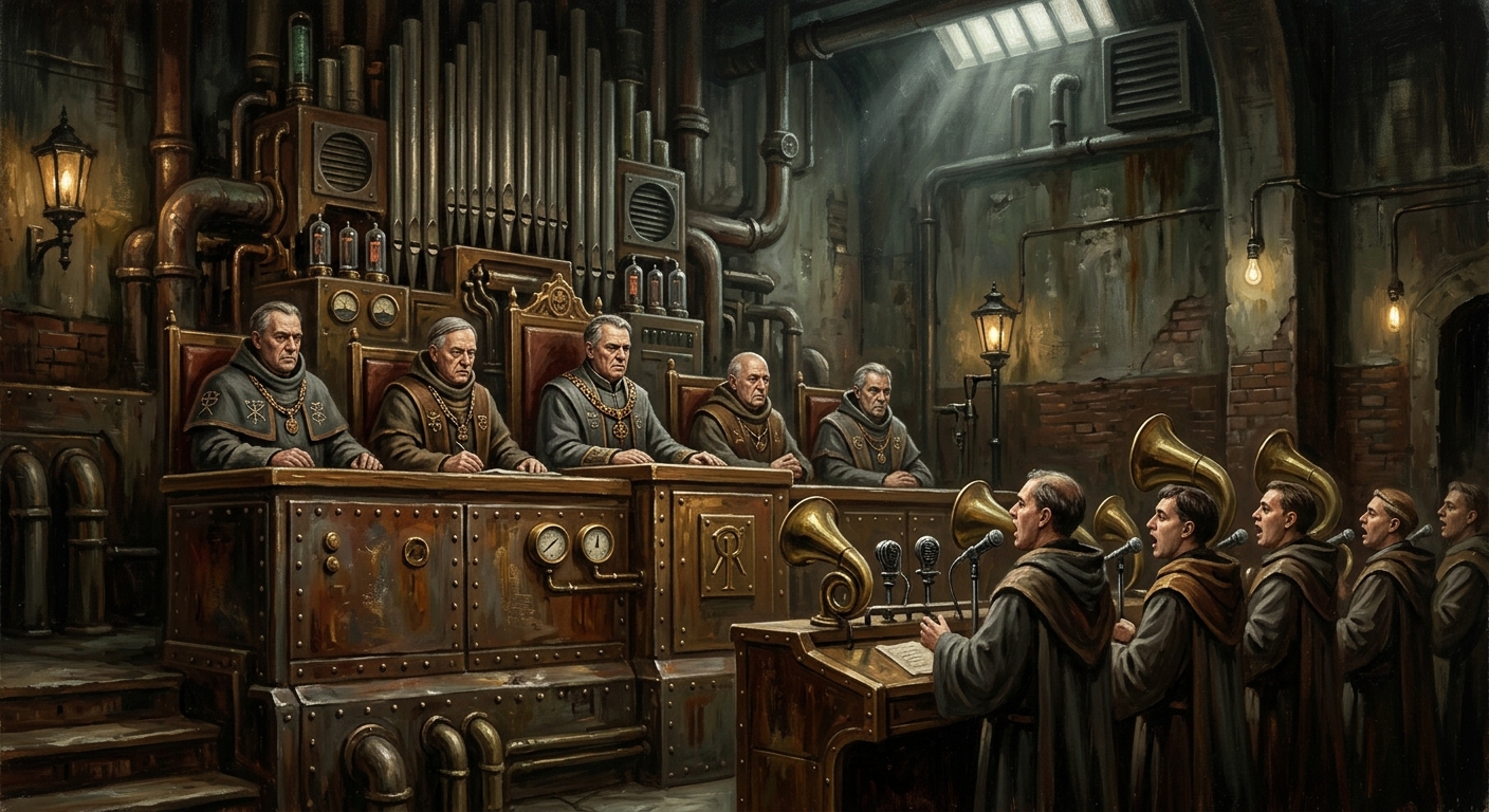 Choir Magistracy — Choir Magistracy, rendered as oil-painting.