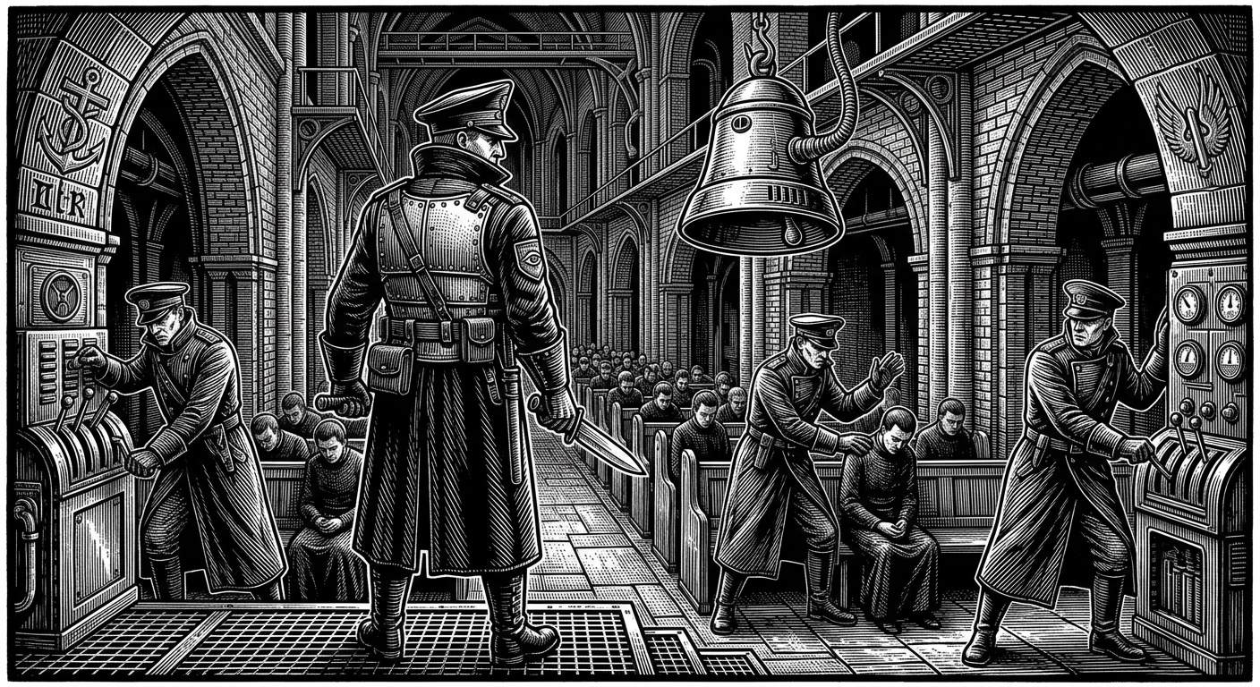 Choir Wardens — On the Duties of the Aisle, rendered as woodcut.