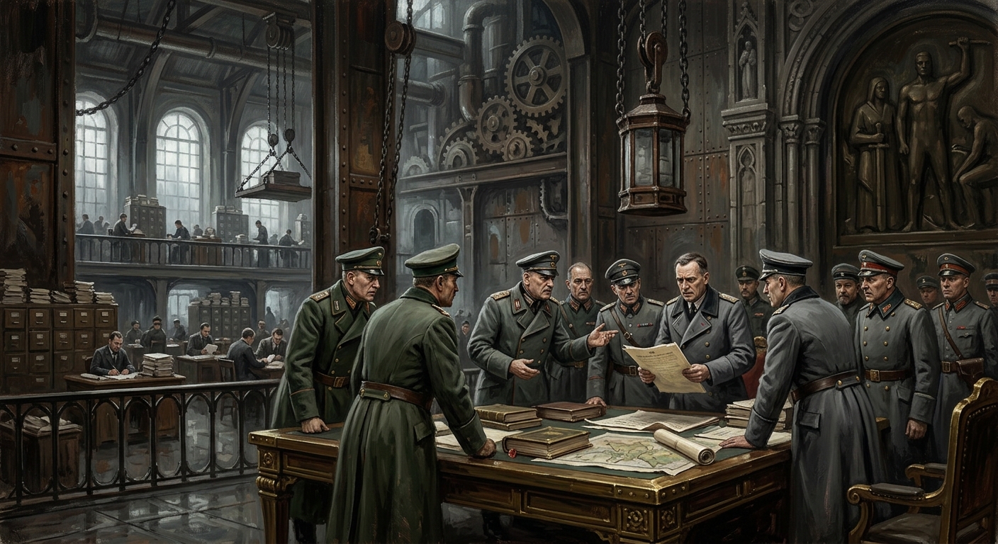 Concordats of Governance — Concordats of Governance, rendered as oil-painting.