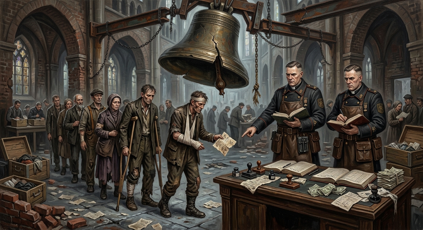 Feast of the Cracked Bell — Feast of the Cracked Bell, rendered as oil-painting.