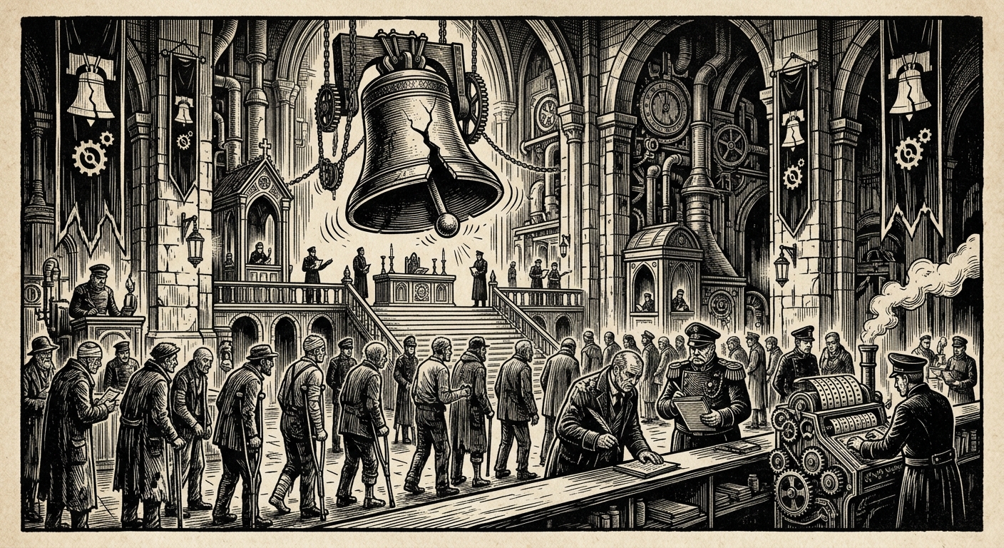Feast of the Cracked Bell — On the Calendar and the Rite, rendered as woodcut.