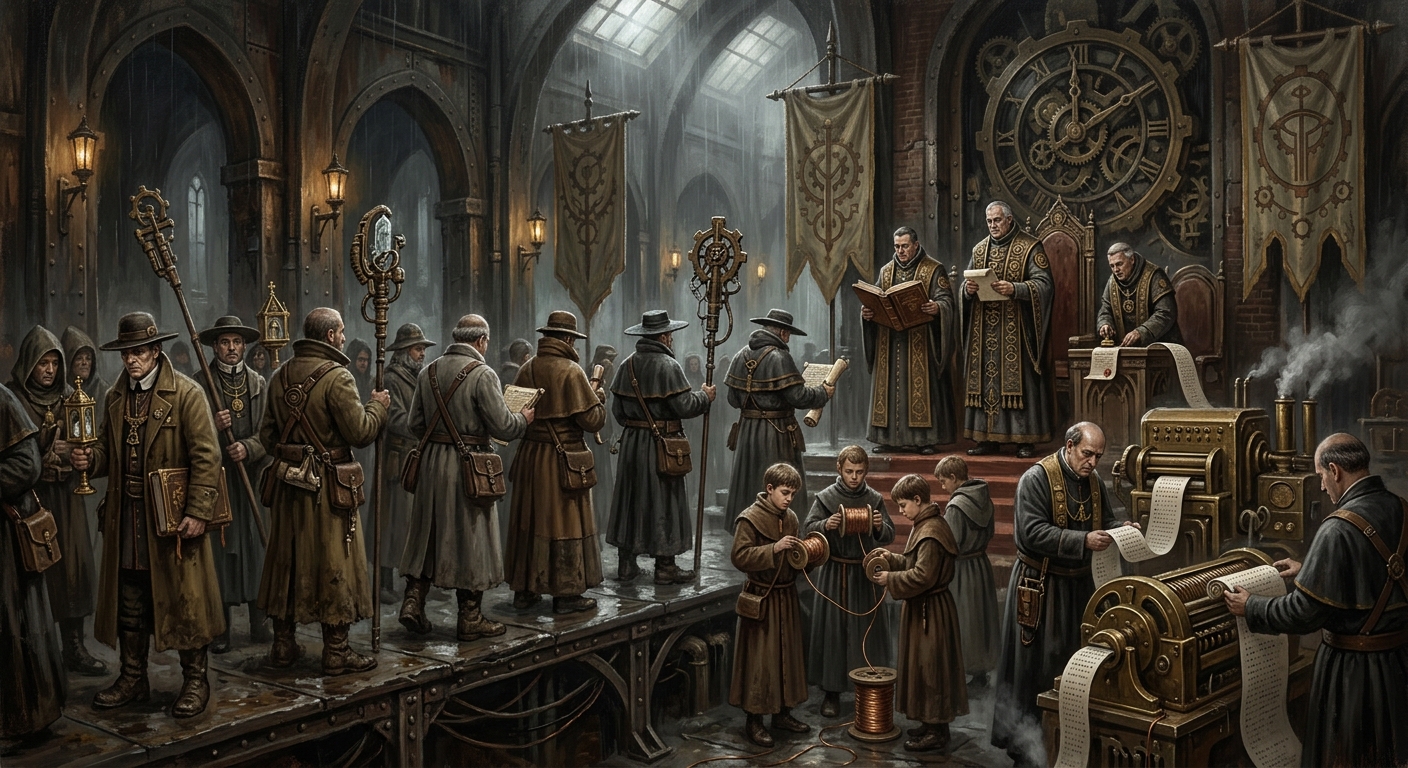 Fifteenth Doctrinal Congress — Fifteenth Doctrinal Congress, rendered as oil-painting.