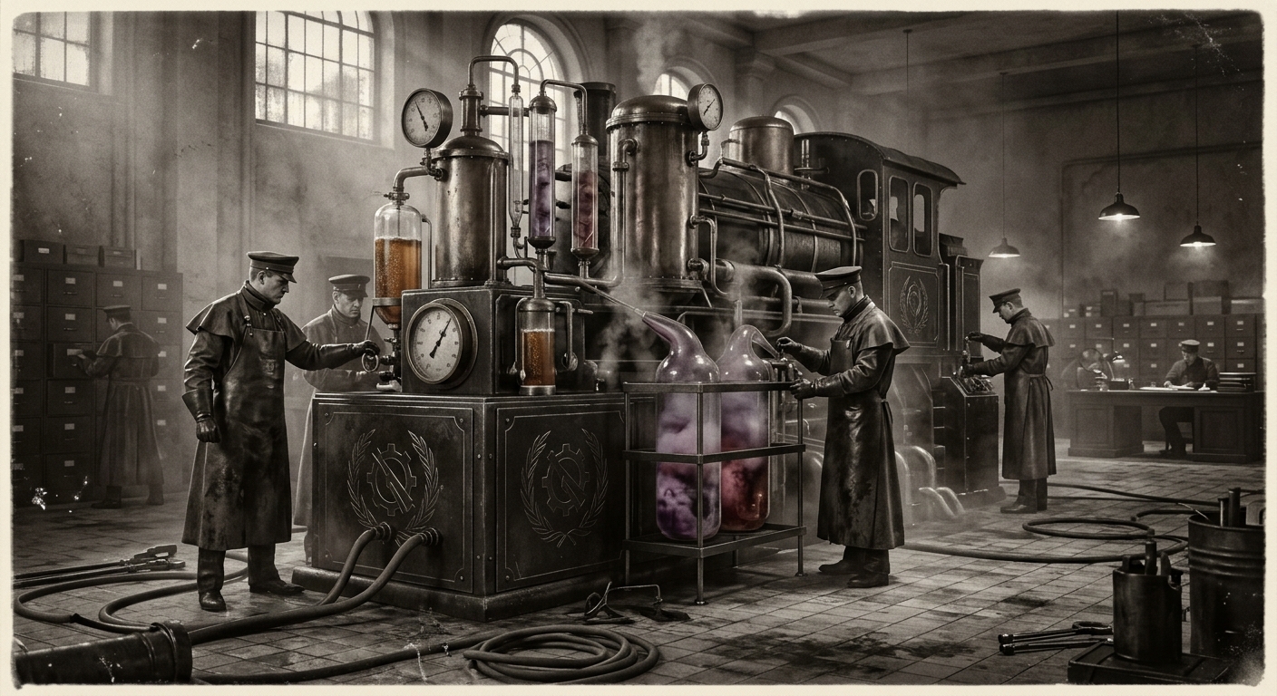 France — On Old France and the Rationalist Perfume, rendered as photograph.