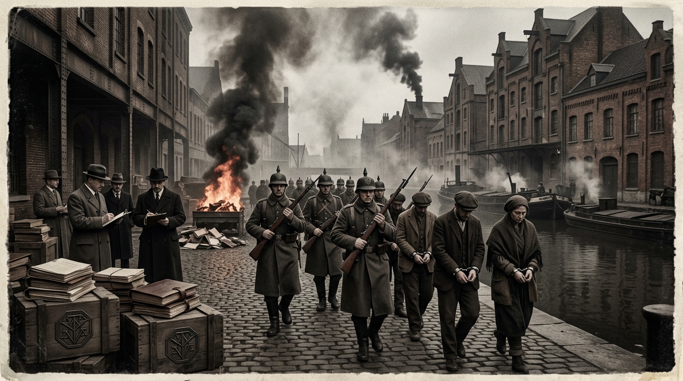 Ghent — On the First Burning, rendered as photograph.