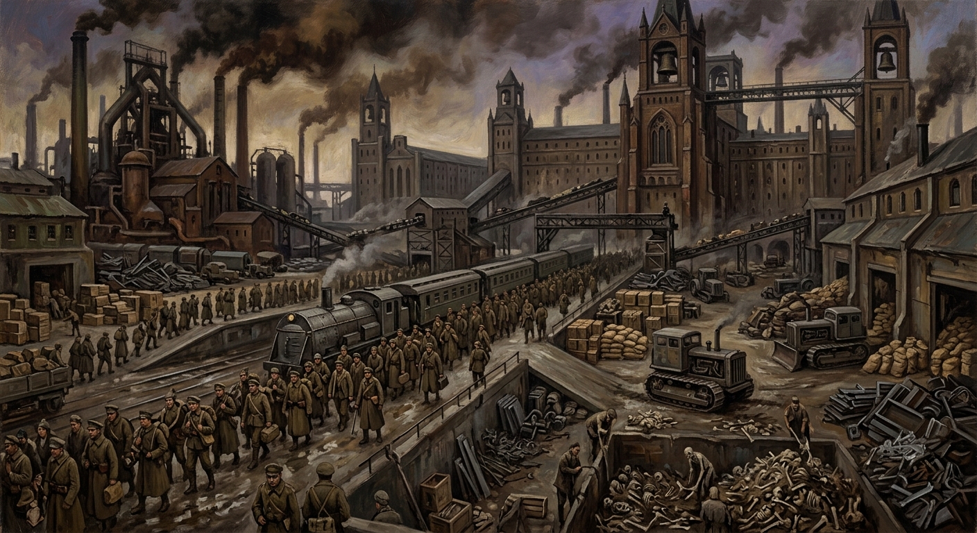The Heartlands — The Heartlands, rendered as oil-painting.